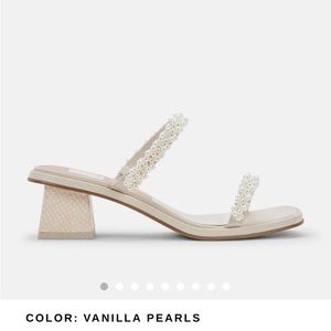 NWT Dolce Vita block heels.